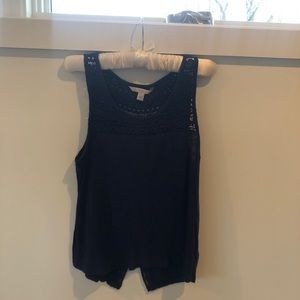 Lauren Conrad navy blue tank